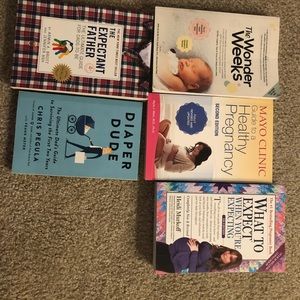 Pregnancy and baby’s first years books
